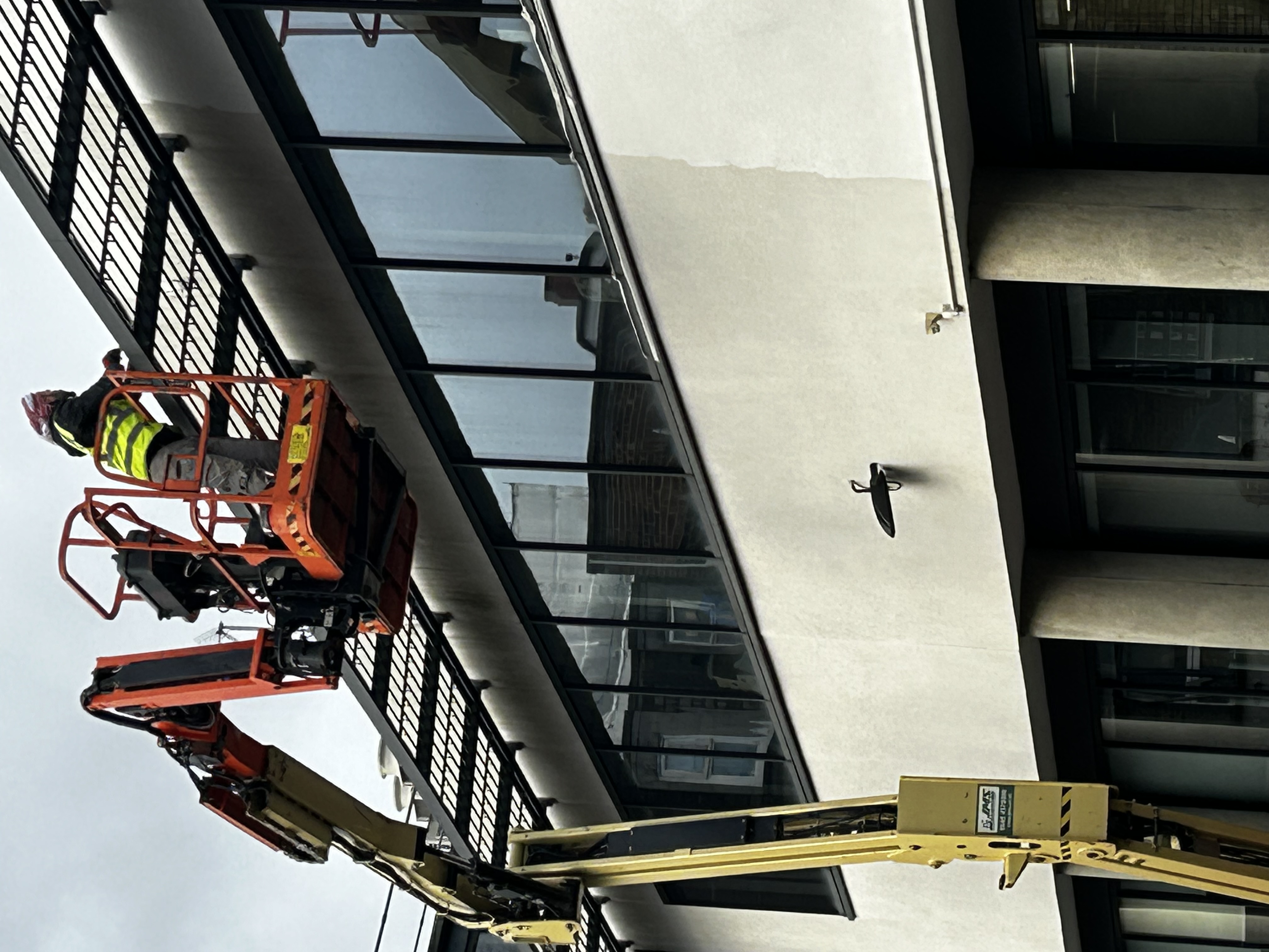 Northampsted Facade Painting - Refurbishments project in Northampsted, UK